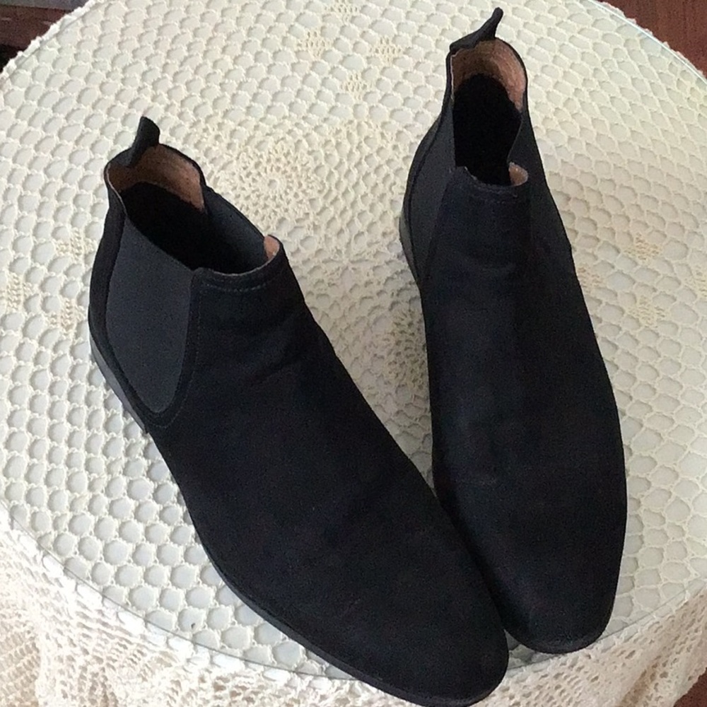 Men Suede Ankle Boots - Picture 3 of 7
